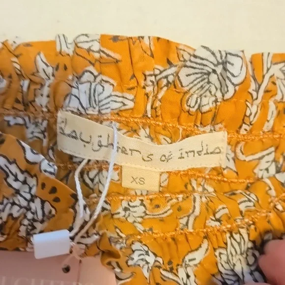 Daughters of India Puckered Top. Clay. XS. Brand New!!! - Picture 5 of 5